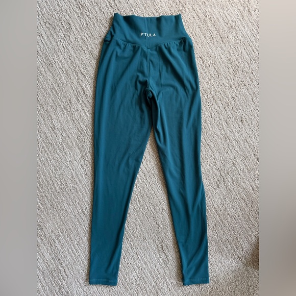 P’tula Cassey (365) Legging 23” - Teal - Picture 3 of 6